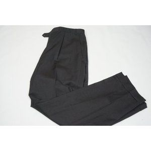 Canali 1934 Silver Label Current Charcoal Gray Dress Pants Sz 37